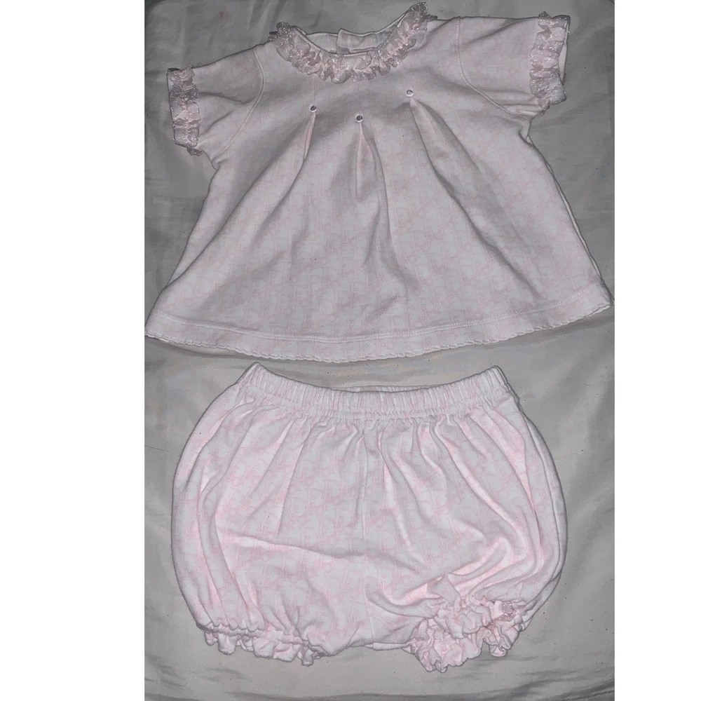 NWOT Baby Dior Matching Set